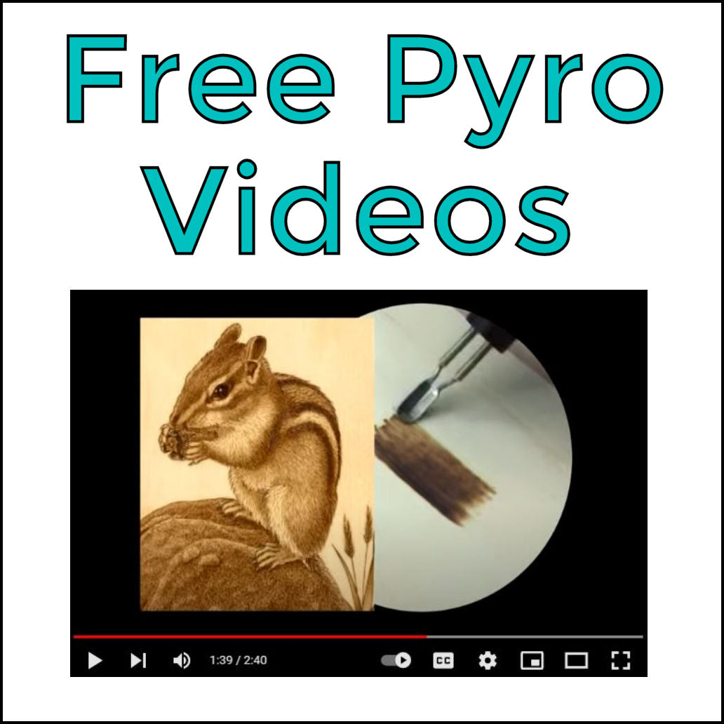 Free Educational Pyrography Videos – Sue Walters Pyrography