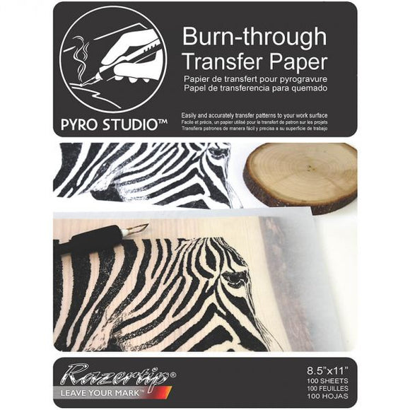 Burn Through Transfer Paper - 100 Pack