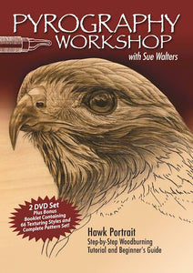 Pyrography Workshop. 2 Disc DVD.